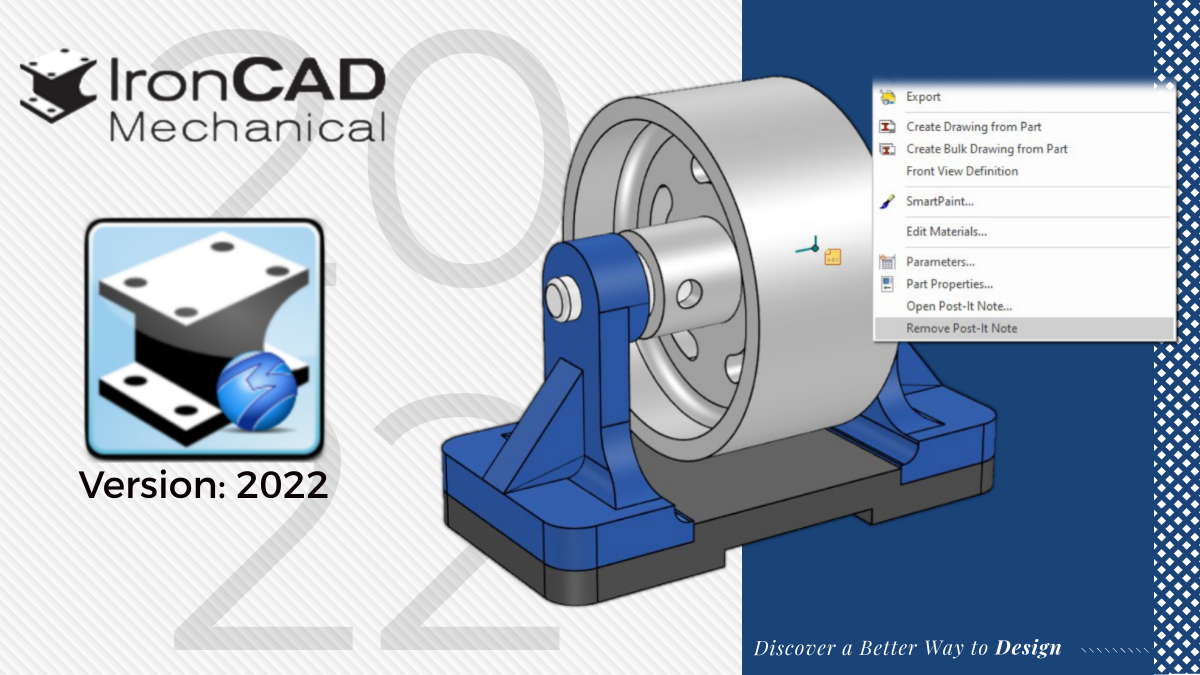 What’s New in IronCAD Mechanical 2022